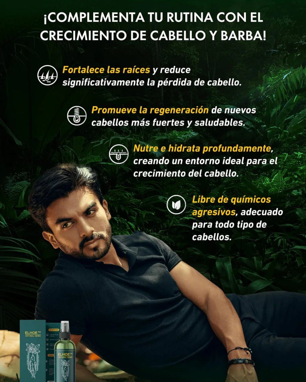 Tónico capilar ELHOE.